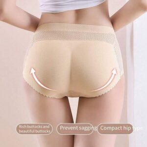 breathable, soft and comfortable women close fitting elastic butt lifter padded shapewear