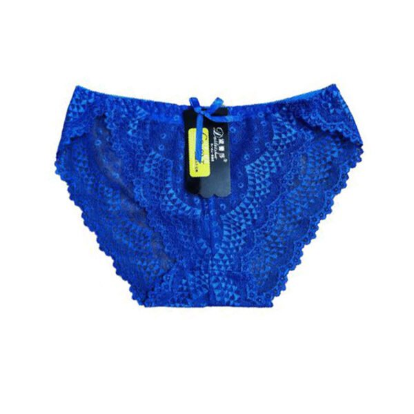pack of 3 lace women panties seamless underwear briefs with bowknot