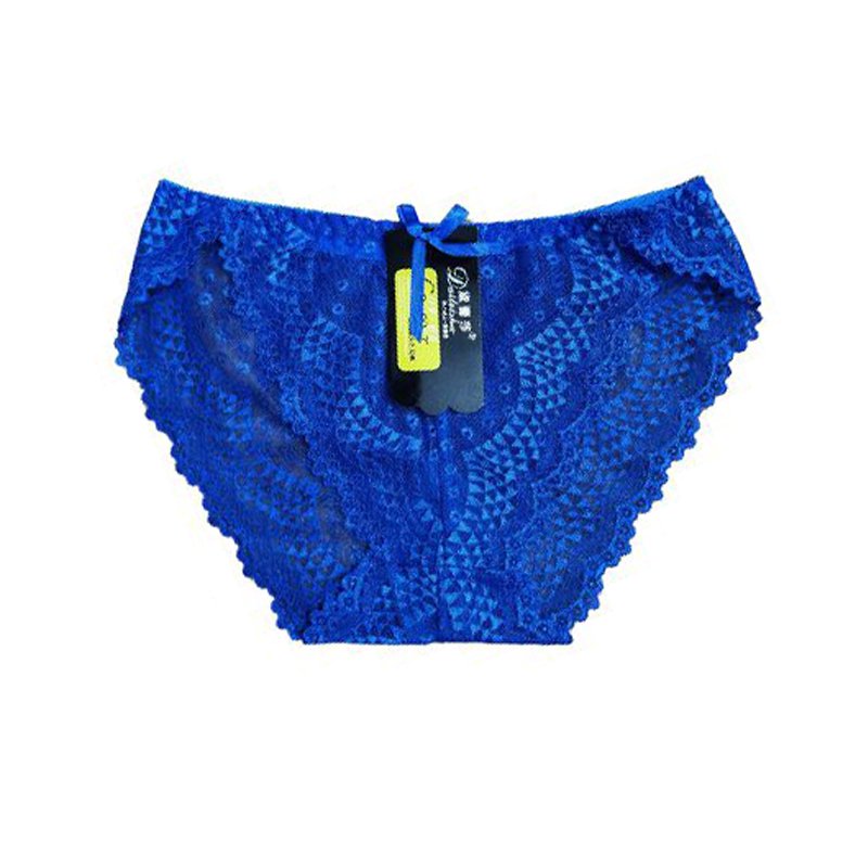 pack of 3 lace women panties seamless underwear briefs with bowknot