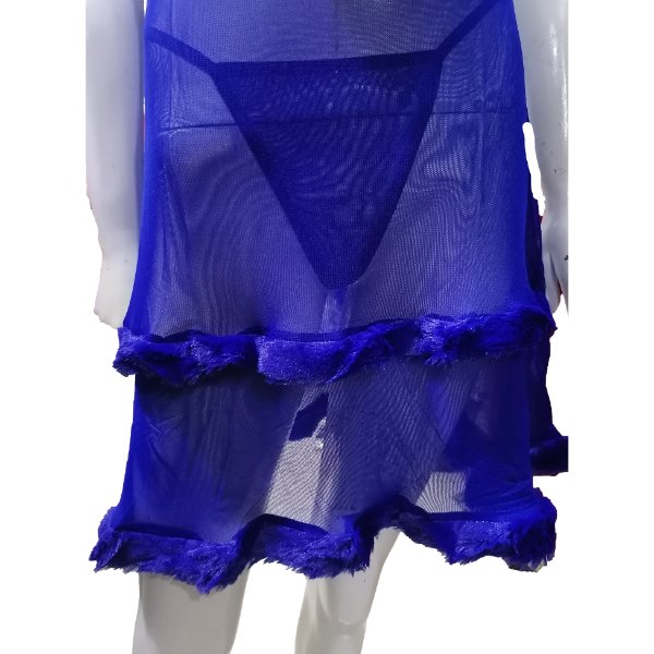 women net lace embroidery lingerie two piece night dress lingerie set