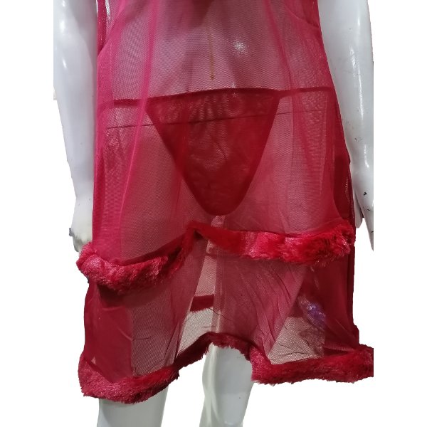 women net lace embroidery lingerie two piece night dress lingerie set