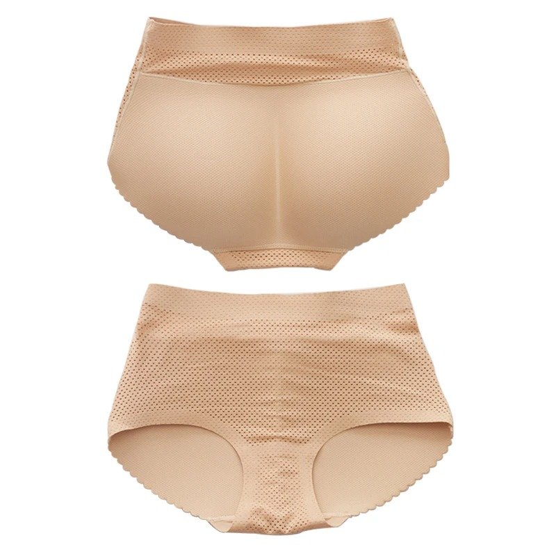 breathable, soft and comfortable women close fitting elastic butt lifter padded shapewear