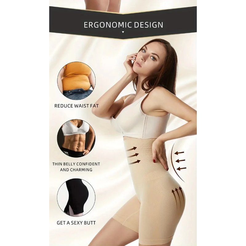 breathable high waist stretchable women’s shapewear with tummy control tucker