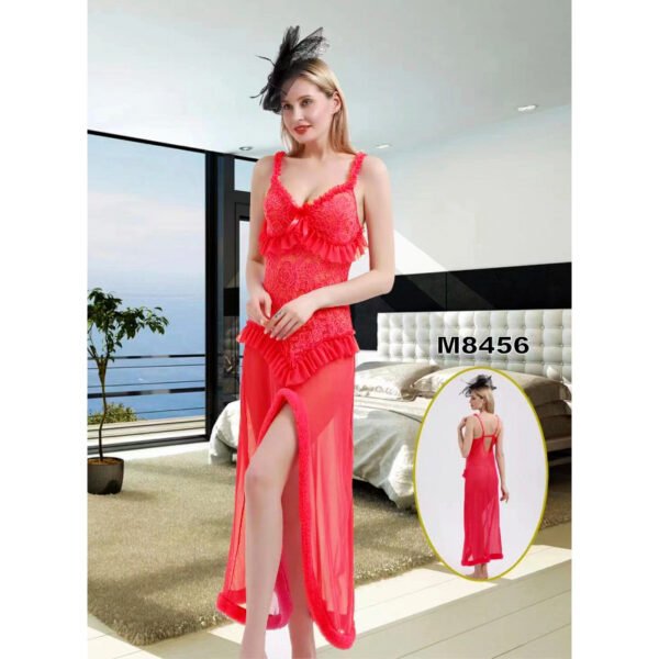 women lingerie sleepwear long nightgown